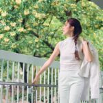 Grace Chan Instagram - …but if it weren’t for the rain, how would the flowers bloom? 🌼 experiencing amber rain like we did in HK today might have seemed an inconvenience to many people, but it also reminds me that just like rain, everything happens for a reason; in good faith, eventually all things will fall into place and make sense. P.s. rainstorms are strangely my favorite weather…but that’s a whole different story 😉 5-min photos by @lavonnli Wearing my fav @natacha_van MUA @michelletung @henryli_makeup