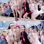 Grace Chan Instagram - 爸爸淋住雨都一齊陪我去支持朋友🥹❤️☔️ 終於到我出相啦！ 大家最近應該都有留意 靚靚嘅 Coffee 小姐運動品牌 @coffeesweat_ 出咗最新系列😍 其實大家都知我最近愛上咗運動 （攀石，行山等等） 而佢嘅衫唔單止好睇，仲要超級舒服！ 今次我揀咗紅色呢一套 着上身，簡直覺得自己變返22歲少女😂 我爹哋都話好青春好有活力！ 我老公仲問我係唔係買嚟同佢打網球 🎾🤣 最開心就係見到好多人就算落雨 都一齊嚟做運動 🧘‍♀️ Coffee 你嘅粉絲真係唔話得！！ 重點要多謝埋爸爸 🥹 嗰朝見到落大雨，就話要車我去function 仲要等足全程🙈 This is why I am the ultimate DADDYS GIRL! 😘 📸 @alanwong447