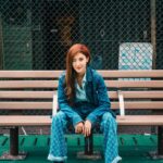 Grace Chan Instagram - 有年代感嗎？ 💙 To be honest I love spending time relishing on old memories… I think we often hear people say not to dwell on the past, But I also believe there’s beauty …in the experiences we’ve had, …the mistakes we’ve made, …and the innocence of knowing nothing and growing from it. So here’s to nostalgia. 🩵 👖 @gerarddarel #gerarddarelhk