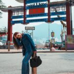 Grace Chan Instagram - 有年代感嗎？ 💙 To be honest I love spending time relishing on old memories… I think we often hear people say not to dwell on the past, But I also believe there’s beauty …in the experiences we’ve had, …the mistakes we’ve made, …and the innocence of knowing nothing and growing from it. So here’s to nostalgia. 🩵 👖 @gerarddarel #gerarddarelhk