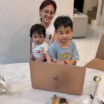 Grace Chan Instagram - And just like that I became a mother of three boys 🥹❤️ I can go on and on about how many times my heart felt so full simply by having them by my side. Or how I’m constantly touched by their purity and gentle love towards life and each other 💛 And not to forget how they drive me crazy but even the darkest eye circles are worth seeing them grow up strong and well And needless to say, I would and will do anything to keep them safe from harm and hurt. 🥺 To every Mother who gives their kids their WHOLE WORLD, thank you—and Happy Mother’s Day 💗🥹