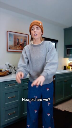 Grace Helbig Instagram - Intrusive thoughts: Age 🙃