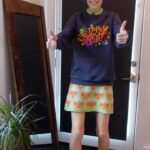 Grace Helbig Instagram - I’ve been wearing this TSwift concert sweatshirt for the last three days, but today I decided to try on everything in my closet to show you how cute and fun our new THIS MIGHT GET WEIRD MERCH can be. Look how cute and fun it is! Link in the bio 🙃