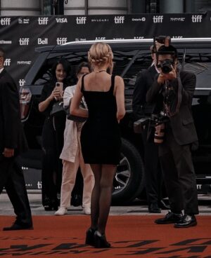 Grace Van Dien Instagram - #tiff22 🖤