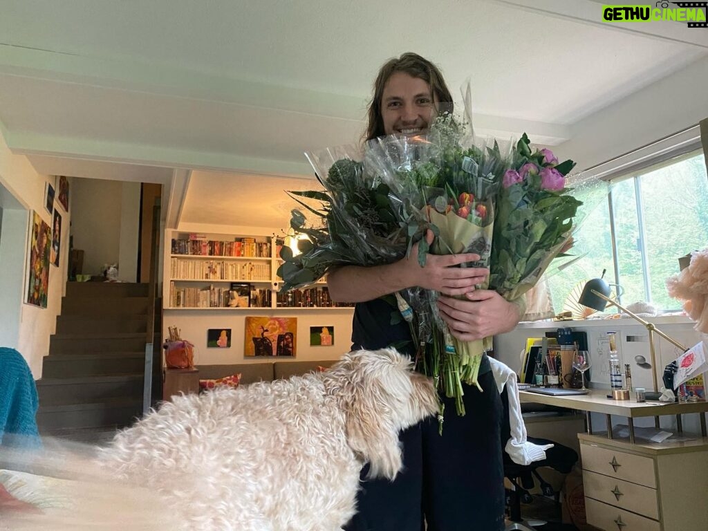 Gracie Gillam Instagram - A gathering of 2021 highlights! 1 - Nat surprising me with a fuck ton of flowers on my birthday as Talia gave me a tarot reading 2 - Making fried green tomatoes (grown in my garden) in Port Washington with Melissa, Tim, Milo, Ruby, Tom and Colette 3 - Ruby casts a sparkler spell on the 4th of July 4 - NYC for Talia’s birthday where they asked the driver to play his favorite music and we all sang Journey together 🎶 5 - A Virginia beach with my little cousins 6 - Giving my Mimi a facial while wearing her old outfit 7 - Evan and Asher play music during Evan’s birthday party 8 - Desert romp with my family as the dogs frolicked among the saguaro cactuses 9 - Popping a demi bottle of Champagne after Nat popped the question (with a gorgeous Fox and Stone raw emerald ring) 10 - Screenshot from the video Nat got of the proposal (which I won’t post here bc I didn’t know I was being filmed and it’s not PG throughout)