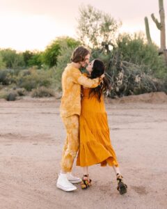 Gracie Gillam Instagram - I got married 309 days ago and I’m fiiiinally posting the wonderful pictures by the incomparable @mollymcphoto! What a day. So much joy. Do you think people will be like “heck yeah” or bothered that I don’t shave my armpits?