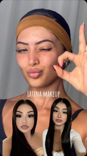Graciely Junqueira Instagram - Vc precisa fazer essa make 🤝🏼 #makeup #makelatina