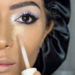 Graciely Junqueira Instagram - White makeup tutorial 🤍 Usariam esse olhão branco ?