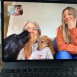 Grant Gustin Instagram - Happy Mother’s Day to these two women as well. Just found this picture with two of your fur babies who have since gone over the rainbow bridge. All your human babies and animal babies love you both so much. So lucky to have you both in my life. ❤️