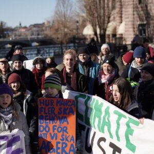 Greta Thunberg Instagram - Week 291. Today for the fifth day in a row, young people blocked entrances to the Swedish parliament to draw attention to the climate crisis and all those suffering from it today. Today it is also the fifth anniversary of the first global climate strike, when we filled the streets in our millions and striked for climate justice.
We are not going anywhere. This fight has only just begun.