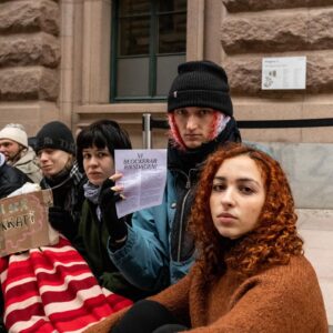 Greta Thunberg Instagram - Week 291. Today for the fifth day in a row, young people blocked entrances to the Swedish parliament to draw attention to the climate crisis and all those suffering from it today. Today it is also the fifth anniversary of the first global climate strike, when we filled the streets in our millions and striked for climate justice.
We are not going anywhere. This fight has only just begun.