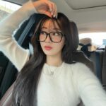 Gyeongree Instagram - 앞모리 갱.. 그리고 새로 맞춘 운전용 앵굥🥸