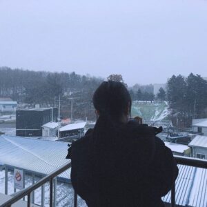 Ha Seung-lee Instagram - 눈와서 좋았던 날⛄️