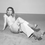 Haley Lu Richardson Instagram - another strange photoshoot of me on the floor