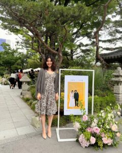 Han Hye-yeon Instagram - 𝙊𝙃 𝙃𝘼𝙋𝙋𝙔 𝘿𝘼𝙔💐🥂👏 우리 지혜 행복해라~ #인생뭐있어 #축결혼 #ootd #의상정보는태그에서🙏