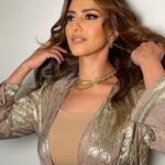 Hanan Motawie Instagram - ❤️❤️❤️. Dress by: @maison_d_areya By maggy & sherwat Jewelry: @elmawardyjewelry Hairstylist: @mahmoud_hair_stylist MUA: @monaesmailmakeup Stylist: @mariamelkholy_