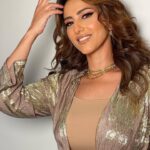 Hanan Motawie Instagram - ❤️❤️❤️. Dress by: @maison_d_areya By maggy & sherwat Jewelry: @elmawardyjewelry Hairstylist: @mahmoud_hair_stylist MUA: @monaesmailmakeup Stylist: @mariamelkholy_