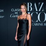 Hannah Ferguson Instagram - Bringing the 90’s to ICONS event 😊 🖤🖤🖤 Styled by @krisyasker Makeup by @laurastiassni Hair by @josephmaine #dreamteam