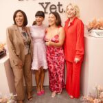 Hannah Simone Instagram - Truly the best day ever celebrating Season Two of Not Dead Yet with my sisters @hereisgina @laurenelizabethash @angelagibbs @caseyteevee and my sweet date @clarkegetty_ . I got to meet so many amazing women and chat about this incredible funny weird new season! What a morning :) see everyone this Wednesday Feb 7 when the show premieres on ABC and then on Hulu! ❤️❤️❤️