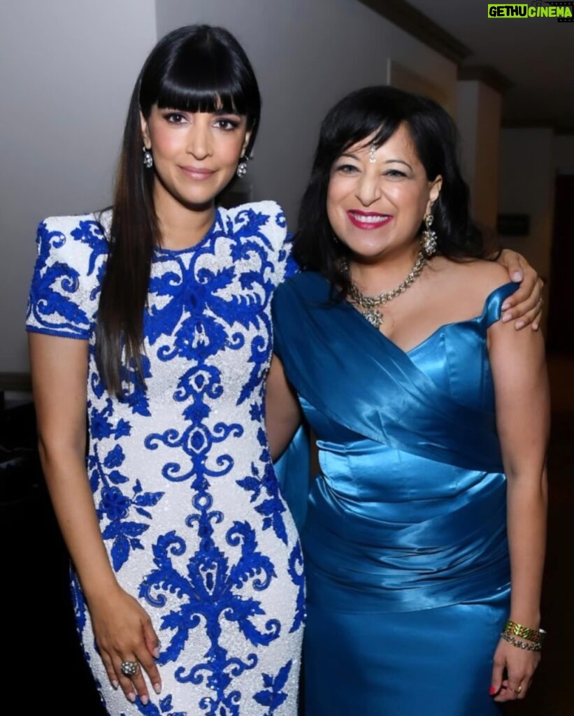 Hannah Simone Instagram - What an incredible honor to be a co-host of the South Asians at the Oscars celebration. A wonderful night celebrating the phenomenal South Asian Oscar nominees and connecting with the South Asian giants in our industry. We have come so far and have held each other up the entire way… what a powerful and magical evening. xo