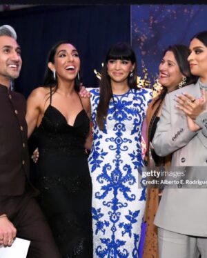 Hannah Simone Instagram - What an incredible honor to be a co-host of the South Asians at the Oscars celebration. A wonderful night celebrating the phenomenal South Asian Oscar nominees and connecting with the South Asian giants in our industry. We have come so far and have held each other up the entire way… what a powerful and magical evening. xo