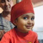 Harshdeep Kaur Instagram - Today on Baisakhi, Sikhs around the world also celebrate Khalsa Sajna Diwas - the day when Guru Gobind Singh ji established the Khalsa Panth in 1699. Sharing a small video of our son Hunar becoming a Little Khalsa 👳🏻‍♀️ Missing Hunar’s Daadu today.. he would have been so happy and proud to see Hunar Singh wearing the Patka.. his little Sardarji 🤍 #HunarSingh #littlesikhs #khalsa #waheguru #sardarji #harshdeepkaur #sikhboy #harshdeepkaur #baisakhi