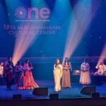 Harshdeep Kaur Instagram - The stage was set, the lights were bright, and the audience was filled with music enthusiasts! A night filled with music, harmony, magical voices of living legends, it was an absolute honour to share stage with the iconic @kaushiki_sings ji, @prachee_shah_paandya & @arunasairam.carnaticmusic ji✨ Mile Sur mera tumhara echoed through The Grand Theatre as the audience sang along with us! Thank you nmacc for the unforgettable experience, it felt surreal to perform here. Also can’t help but mention Nita ji’s brainchild, The Grand Theatre, NMACC, Hands down to the details behind creating this exceptionally out of this world venue, from aesthetics to acoustics it’s unmatched! #HarshdeepKaurLive #NMACC #RememberingTheDivas