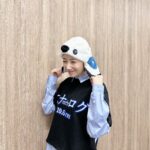 Haru Instagram - 北海道の皆さまありがとうございました。 映画アナログももう少しで公開です。 始球式のあとでシマエナガ帽子を買ってもらいました。