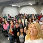 Hayley Kiyoko Instagram – I am overwhelmed with emotion. 

This weekend I went to Guadalajara for the first time to celebrate the Spanish release of my book ‘A Las Chicas Les Gustan Las Chicas’ having no idea what to expect. The trip started off at @filguadalajara a book festival with a sold out presentation of 800 people and a signing with almost 500 of you. Then we visited @prepa_22 where I was surprised with this massive mural made by the students. We laughed, we cried. 

I was met with such beauty, kindness, vulnerability and bravery from so many fans. 
When some of you had shared that you watched GLG the music video for the first time at 8 years old, my mind was blown. To finally meet you 8 years later, now 16 years old reading the GLG novel…I can’t begin to tell you what it means to me. Being a part of your journey has inspired me to never give up. Ever. This world can be so dark and discouraging, but there is so much light in this world. Every single one of you shine so bright and make me feel so hopeful for our future. Thank you for this boost of encouragement. 
My dream is to be able to tour Mexico one day and I can’t wait to see you again. 

I thought I was going to Guadalajara but I was quickly corrected by all of you that it is actually GAYDALAJARA 🌈🇲🇽😘
Te quiero mucho