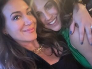 Haylie Duff Instagram - You know you had a fun evening when there are hardly any pictures! 💙 So happy for the amazing support of @center4cp 💙
