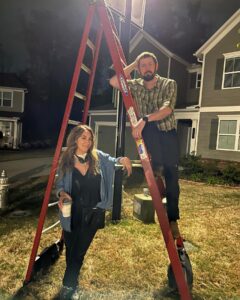 Haylie Duff Instagram - So many wonderful people make a movie come together, this is an appreciation post for #TheNeighborsAreWatching crew and cast… who put in long hours & overnight shoots to make this story come to life. Our movie airs tonight on @lifetimetv and we hope you enjoy it! 😊 *this movie was filmed before the SAG-AFTRA strike. #womeninfilm