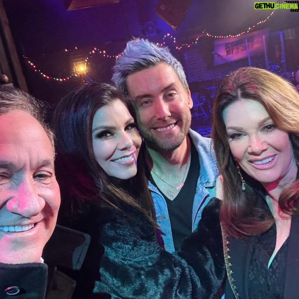 Heather Dubrow Instagram - WOW ! What an incredible night @scissorhandsmusical ! My friend and Producer extraordinaire @lancebass and the cast were off the charts ! Loved the whole vibe and running into friends !!! We laughed, we cried, we sang … PERFECT night @bourbonroomhollywood 💃🏻❤️