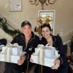 Heather Dubrow Instagram - & THAT’S A WRAP 🎬 on Christmas 2023!!! Happy holidays from us to you - I hope you all smiled as big as Terry did when he saw his giant pepper mill !! 😂 Wishing you a safe, happy, and healthy holiday… Love, The Dubrow Family ❤️❤️ ( LAST PIC is Terrys face as he sees how many gifts are under the tree 🤣🙏❤️)