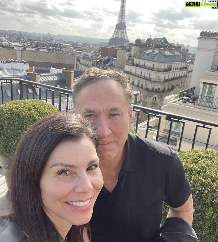 Heather Dubrow Instagram - Postcards from Paris!!! I’m in a post-@louisvuitton Fashion Show state of bliss and I’m staying that way until tomorrow ! (When I am literally and figuratively back to REALITY !) More to come… ❤️ #pfw