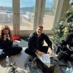 Heather Dubrow Instagram - & THAT’S A WRAP 🎬 on Christmas 2023!!! Happy holidays from us to you - I hope you all smiled as big as Terry did when he saw his giant pepper mill !! 😂 Wishing you a safe, happy, and healthy holiday… Love, The Dubrow Family ❤️❤️ ( LAST PIC is Terrys face as he sees how many gifts are under the tree 🤣🙏❤️)