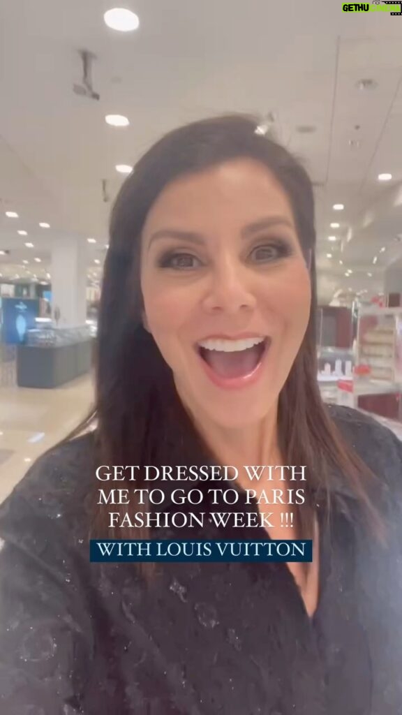 Heather Dubrow Instagram - GET DRESSED WITH ME TO GO TO PARIS FASHION WEEK WITH @louisvuitton !!!! 💃🏻💃🏻💃🏻 This is such a bucket list experience and I was so honored & excited to be a special guest of the house ! This is how it began… should I share how it went??! #pfw