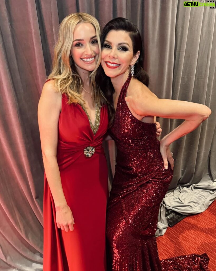 Heather Dubrow Instagram - NOT OVER this dress, this incredible event and meeting so many amazing, talented, powerful women (including the insanely talented @ddlovato )! Last week I asked you to help me pick my dress to walk the runway at @american_heart Red Dress Event and SO MANY of you choose this one!!! ( Loved them all - but you know I can’t resist a little bit of sparkle 💃🏻 ) Thank you again to @pamellaroland for this amazing dress - I felt strong, empowered, confident and BOLD ! To quote Demi here … “what’s wrong with being confident??!!” This event was so special because it embodied so much of what I care about: Raising awareness for a more-than-worthy cause and empowering women to proactively take control of their health. I was grateful for the opportunity on the red carpet to discuss Terry’s TIA and the scary but very real experience we had last year in order to raise awareness for strokes. Having @drdubrow come up from his seat and meet me on the runway for a special moment was the cherry on top ❤