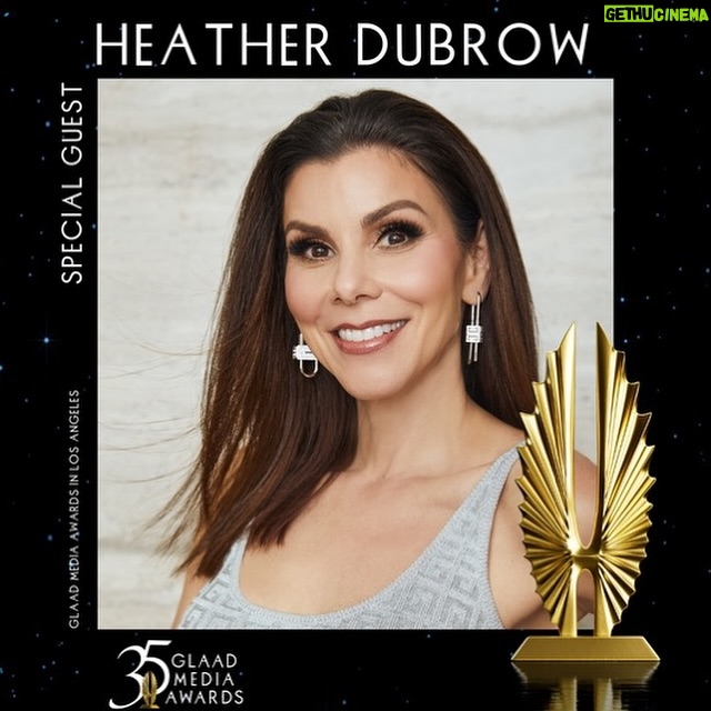 Heather Dubrow Instagram - EXCITED to be joining @GLAAD at the #GLAADawards in LA on March 14 !!! ❤️ The GLAAD Media Awards honor media for fair, accurate, and inclusive representations of LGBTQ people and issues. Since its inception, the GLAAD Media Awards have grown to be the most visible annual LGBTQ awards show in the world, sending powerful messages of acceptance to audiences globally. I’m beyond proud to support such an incredible and deserving cause and I’ll put the link in my bio if you want to learn more ! 💃🏻