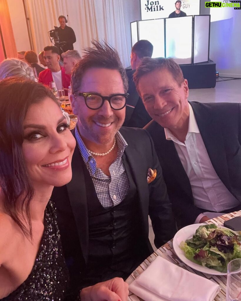 Heather Dubrow Instagram - It was an HONOR and a JOY to serve as an honorary co-chair at this year’s @familyequality LA Impact alongside my dear friend @danbucatinsky ❤️ The world is scary right now and using your voice , your time and (if you can) your funds to advocate for the things you care about is more important than ever, all the while remembering to take care of YOURSELF. Dedicating today to share a few resources that can help🙏❤️ (click my stories to see more).