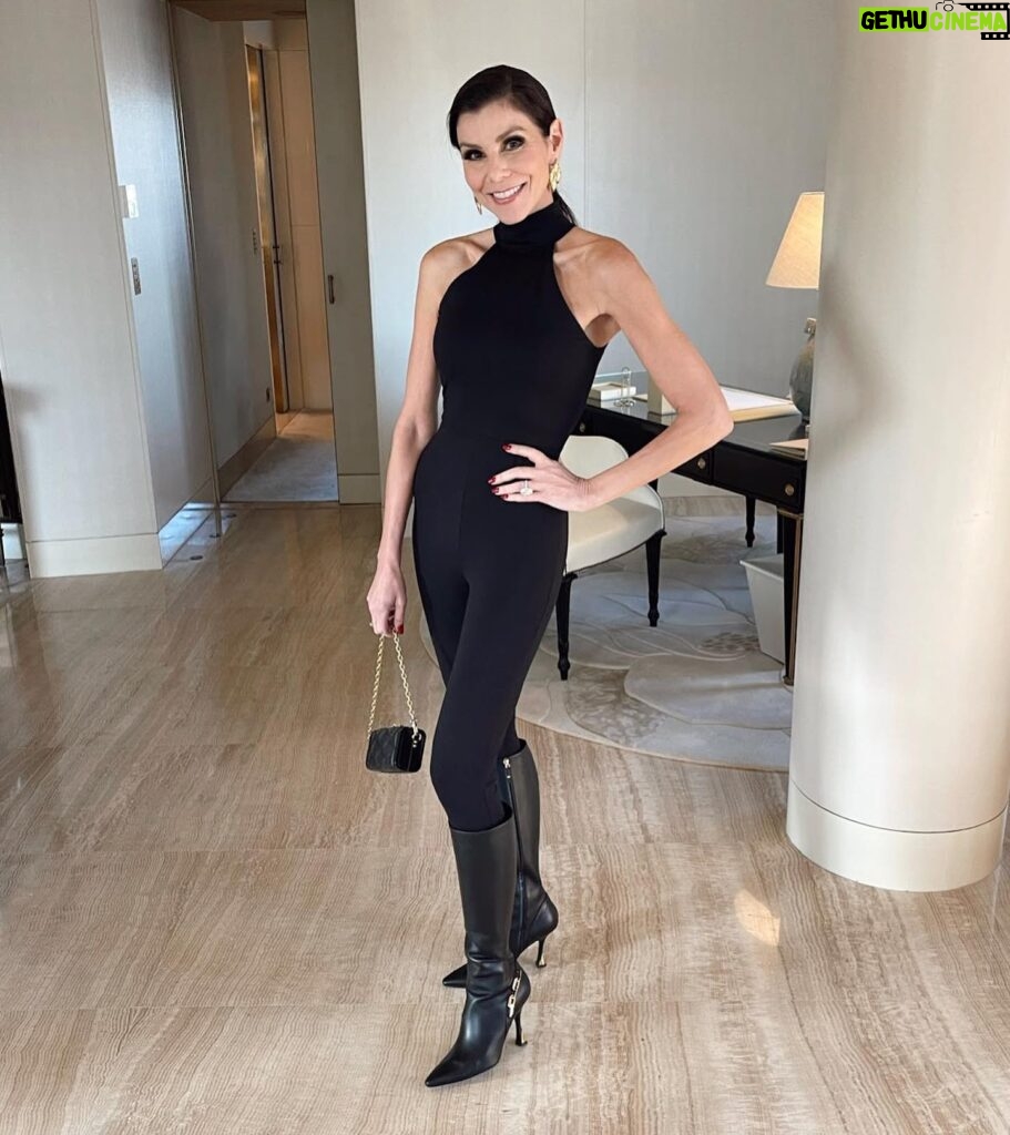 Heather Dubrow Instagram - I know it’s been an extremely heavy week 💔 So, to take a little break from the news, I’m here to bring you a small, feel-good distraction … fashion! I had so much FUN putting together the looks for my epic Paris trip - from dinner night one at @gigi_restaurant to the @louisvuitton fashion show and beyond (full recap on my podcast) ! Which look is your favorite? Which would you wear ? 1, 2, 3, 4, 5, or 6? **Special thank you to Christopher, Micki and my friends at Louis Vuitton for hosting me !