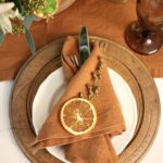 Heather Dubrow Instagram - Thanksgiving is less than 10 days away !!!! The twins are coming home and I’m SOOOOO excited ! SWIPE for some inspo 💃🏻 and since you all know I love to host a party, dropping some of my FAV tips below: • Focus on your tablescape - make your table beautiful, but FUNCTIONAL! If you are doing family style food, make sure there’s room for platters on the table. Also, as pretty as tall candles and large arrangements are, if you can’t see over them to talk to people, they will end up being moved. Try to keep the eye lines clear ! • Of course, you know I think that seating is the #1 most important thing for a successful party. Make a seating arrangement where everyone has someone fun to talk to! Make or buy place cards and it will make your life so much easier ! • Remember the spirit of the event. Thanksgiving is for friends and family to gather, not everything will be perfect, and that’s ok. People won’t remember that the turkey was dry - they will remember that they left feeling happy ❤️ So… Who here is hosting and who here wants more specific tips??? LMK ❤️⬇️