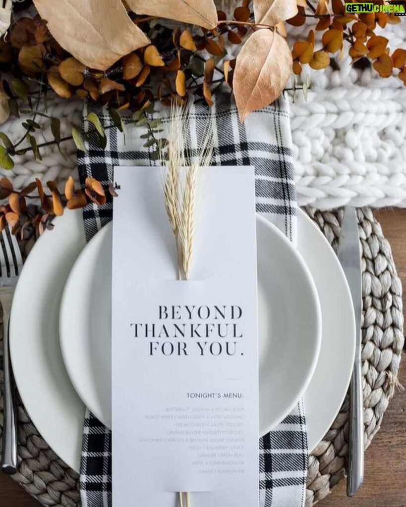 Heather Dubrow Instagram - Thanksgiving is less than 10 days away !!!! The twins are coming home and I’m SOOOOO excited ! SWIPE for some inspo 💃🏻 and since you all know I love to host a party, dropping some of my FAV tips below: • Focus on your tablescape - make your table beautiful, but FUNCTIONAL! If you are doing family style food, make sure there’s room for platters on the table. Also, as pretty as tall candles and large arrangements are, if you can’t see over them to talk to people, they will end up being moved. Try to keep the eye lines clear ! • Of course, you know I think that seating is the #1 most important thing for a successful party. Make a seating arrangement where everyone has someone fun to talk to! Make or buy place cards and it will make your life so much easier ! • Remember the spirit of the event. Thanksgiving is for friends and family to gather, not everything will be perfect, and that’s ok. People won’t remember that the turkey was dry - they will remember that they left feeling happy ❤️ So… Who here is hosting and who here wants more specific tips??? LMK ❤️⬇️