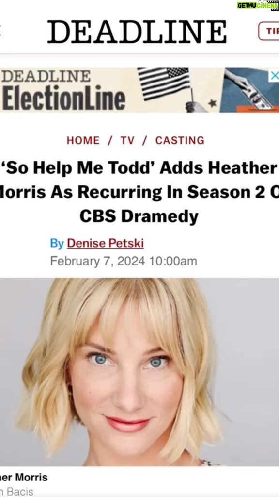 Heather Morris Instagram - The beans hath been spilled::: BEYOND thrilled to announce I’ll be playing pretend on Season 2 of SO HELP ME TODD alongside @skylarastin @mgh_8 on @cbstv Also joining in on the fun is THE @sandragbernhard which has me gagging. A GINORMOUS thank you to the creator and show running @scottpprendergast for this opportunity to play yet another fun, quirky character Season 2 premieres Feb 15th on CBS! Tune in and catch up and can’t wait to see you in your living room (don’t worry I won’t peak)