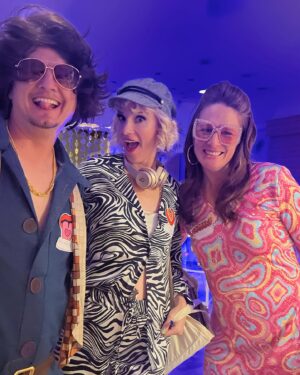 Heather Morris Instagram - 70s Murder Mystery Parties are my JAM! @lapistolpete @janee.marie y’all murdered this party