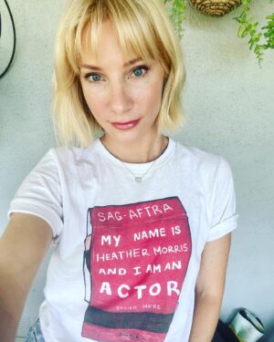 Heather Morris Instagram - We still out here reppin. We’re going our part, now I ask the easiest possible thing for you to do….😏😜

Start cancelling those subscriptions! @netflix @hulu @amazonstudios you name it…sorry y’all but until it changes, they’ll never change and at this rate it’s not looking like we can start working again till 2024!