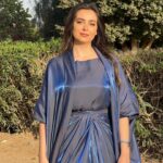 Heba Magdi Instagram - 💙🙏 ______________ Dress @yara_binshakar MUA @__aya_rady___ Hair @haythamamin2012