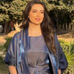 Heba Magdi Instagram - 💙🙏 ______________ Dress @yara_binshakar MUA @__aya_rady___ Hair @haythamamin2012