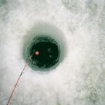 Hebe Tien Fu-chen Instagram - 阿寒湖 冰釣 🧊🎣 釣魚是一場心理活動 需要專心、耐心 、平常心 第一次冰釣的我 心裡不斷上演各種小劇場 不停矛盾拉扯 自我批判 自覺殘忍 自省貪婪 最後 覺得庸人自擾 問同學們，我這樣究竟是什麼狀況？什麼症頭？ 他們說： “其實感覺妳很純真！” “會不會是無病呻吟？” “所有人事物都有它存在的意義。 妳存在的意義是唱歌， 我存在的意義是做半導體IC， 魚的存在也有他的意義， 只要對任何事都抱著感恩的心就好。” #阿寒湖 #冰釣 #感恩的心