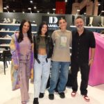 Heidi D'Amelio Instagram - You know it’s a good day when you see the giant pink Ravina shoe! 😍 Back at it in Vegas for @projectshow with @dameliofootwear! …y’all already know I still had to dress up for Mardi Gras while I’m here 💜💛💚