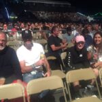 Helen Mirren Instagram - with my family watching Guess who? great artist on a beautiful night at lake tahoe.